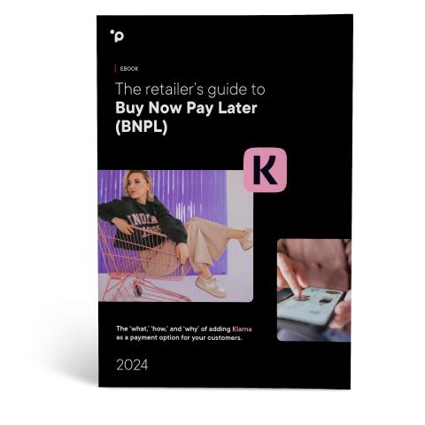 Buy now pay later ebook with Klarna