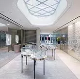 An interior shot of Boodles Jewellers